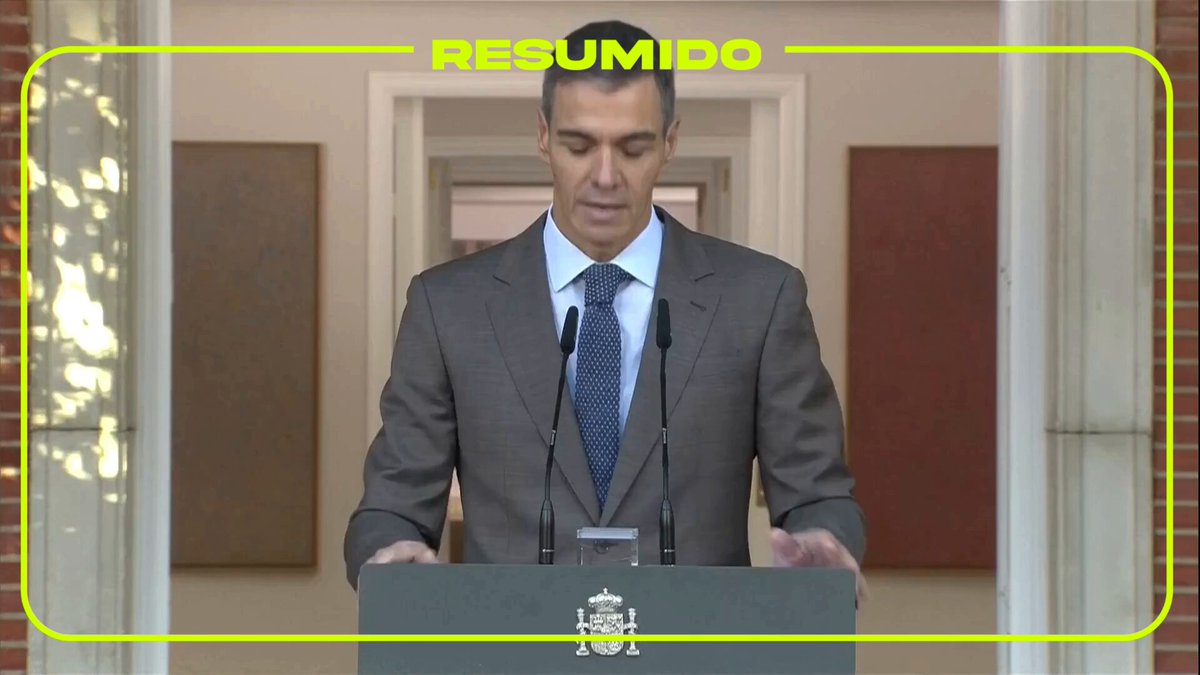 Pedro Sánchez disolvió el Congreso y convocó elecciones generales en España para el 29 de noviembre

Cayó su gobierno tras el rechazo parlamentario a sus leyes de vivienda