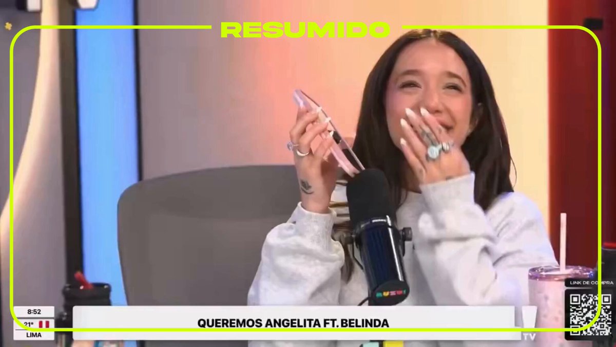 Ángela Torres spoileo un tema que escribió pensando en cantarlo con Belinda

¿Qué opinan?