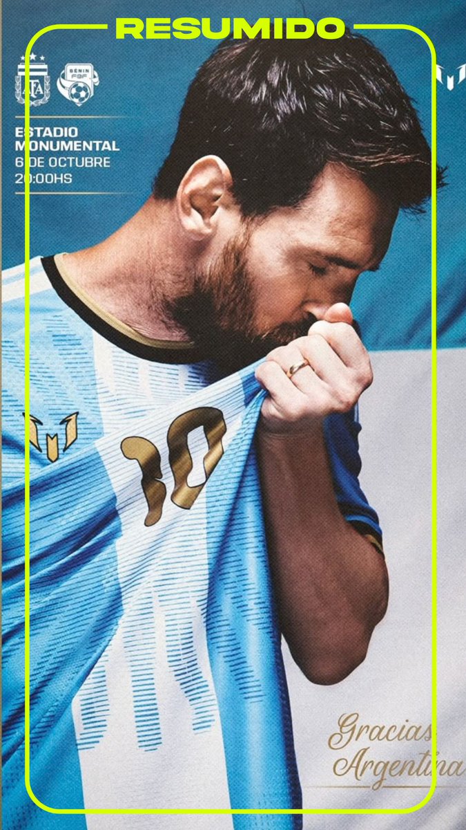 Messi: "Gracias Argentina"

Leo nos está manijeando a todos en redes con el partido de hoy ⚽️