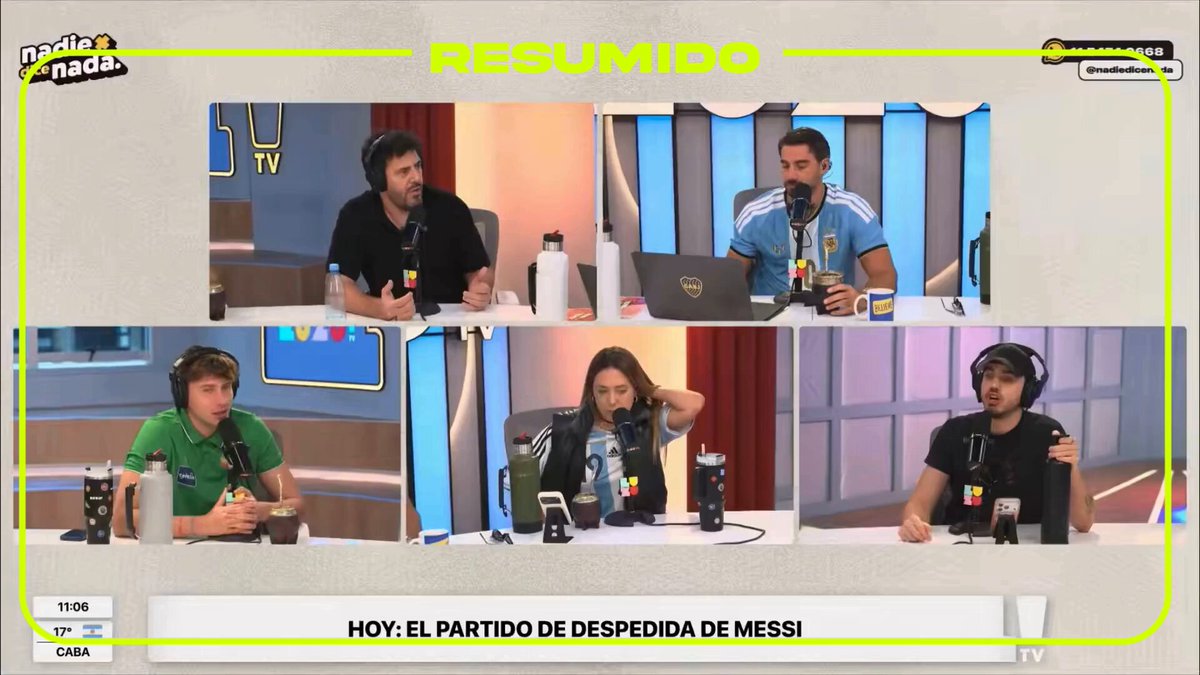 “Si no ganábamos el Mundial anterior, él se retiraba en ese momento"

Sofi Martínez opinó que la despedida de Messi es demasiado fuerte de dimensionar, pero que se nota que Leo la venía masticando des