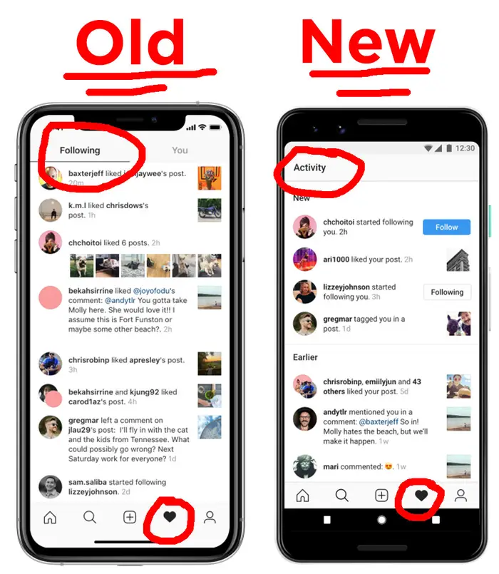 Hace 7 años Instagram eliminó el tab de "Siguiendo", que te mostraba todo lo que hacían los demás en la app

Si no lo recordaban, ahora no van a poder olvidarlo