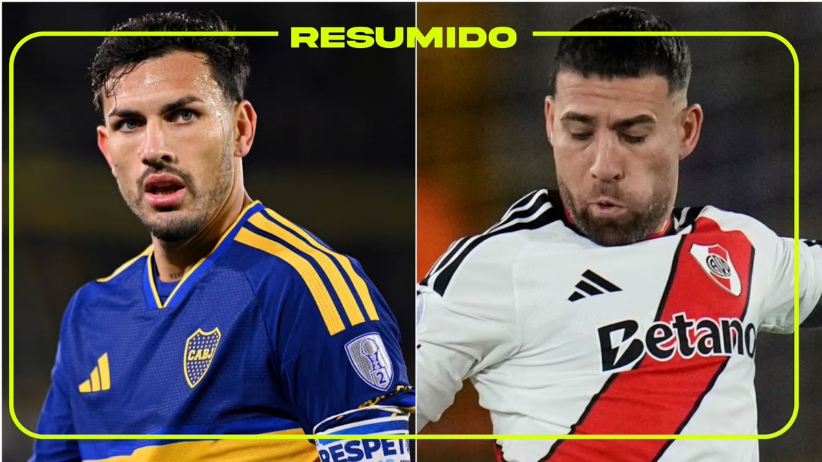 ⚽️El Superclásico tiene fecha y horario
Boca - River se va a jugar el 01/11 a las 15:00 en la Bombonera.