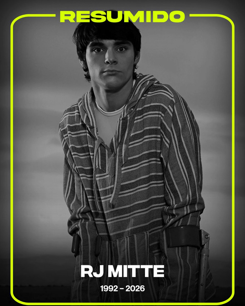 😔 Murió a los 34 años el actor RJ Mitte, protagonista de Breaking Bad 

Según informó TMZ, la causa habría sido suicidio, aunque las autoridades comunicaron que la investigación todavía está en curso