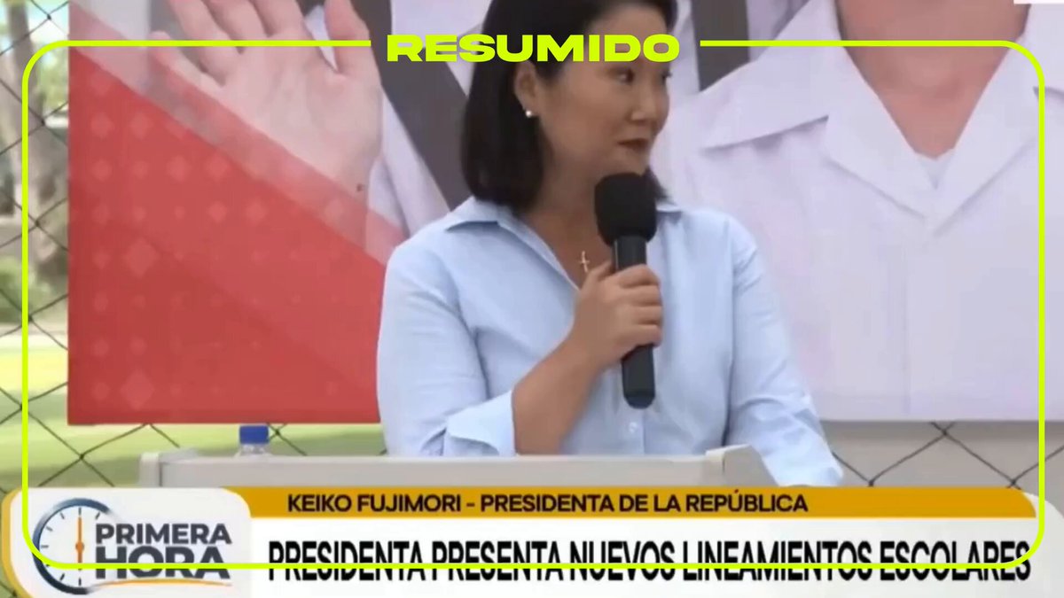 Keiko Fujimori, Presidenta del Perú: “Los hombrecitos (deben) venir con el pelo corto. Está totalmente prohibido pintarse el pelo o maquillarse”

Afirmó que todos esos “criterios” establecerán discipl