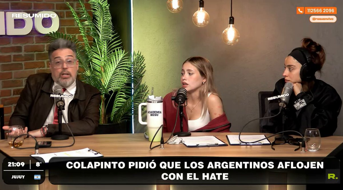 “Está todo el mundo en contra de la Argentina y me tiene las pelotas llenas. Buscan cualquier cosa para tirarnos a los argentinos”.

Coty Romero reaccionó al pedido de Colapinto de frenar el hate y se