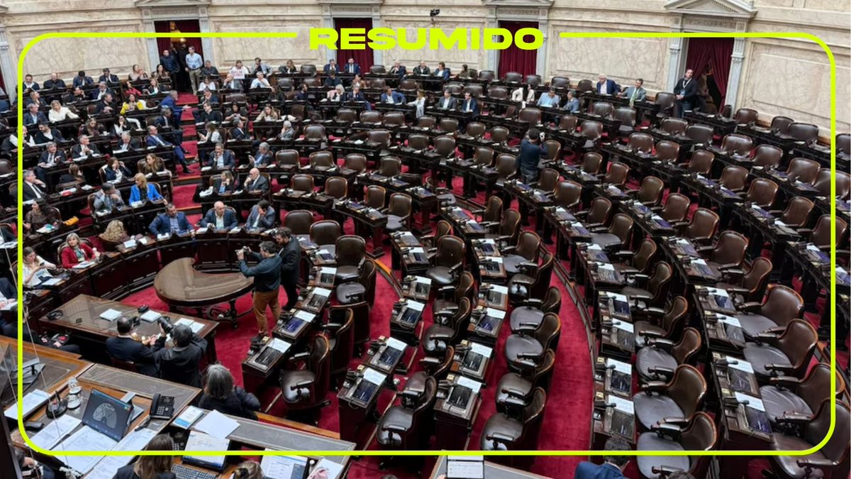 La oposición no llegó al quórum para derogar el mega DNU 70/23: había 121 diputados sentados en sus bancas (se necesitan 129 para abrir el debate)
Los bloques opositores permanecen en el recinto argu