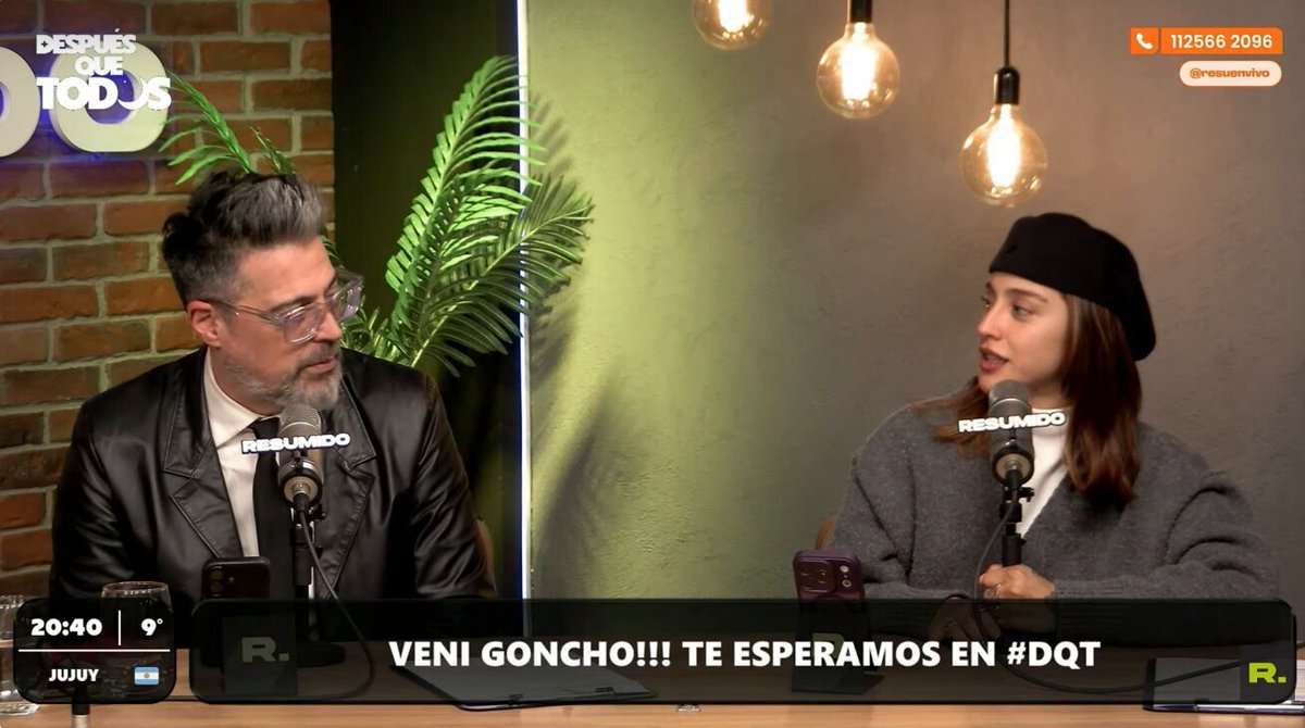 La dupla galáctica nos tiró un spoiler👀

Se vienen cositas relacionadas con los inicios de Belu Negri como streamer #DQT