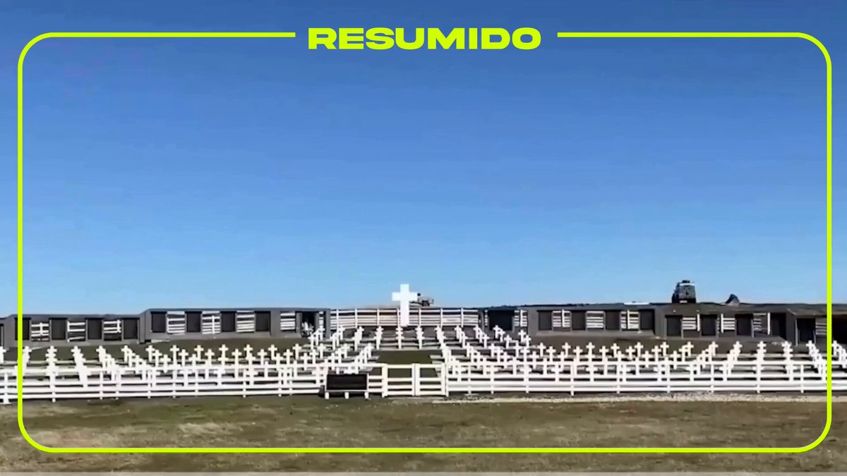 Un informe de televisión chilena documentó actos de vandalismo en el Cementerio de Darwin, donde están enterrados soldados argentinos caídos en Malvinas
