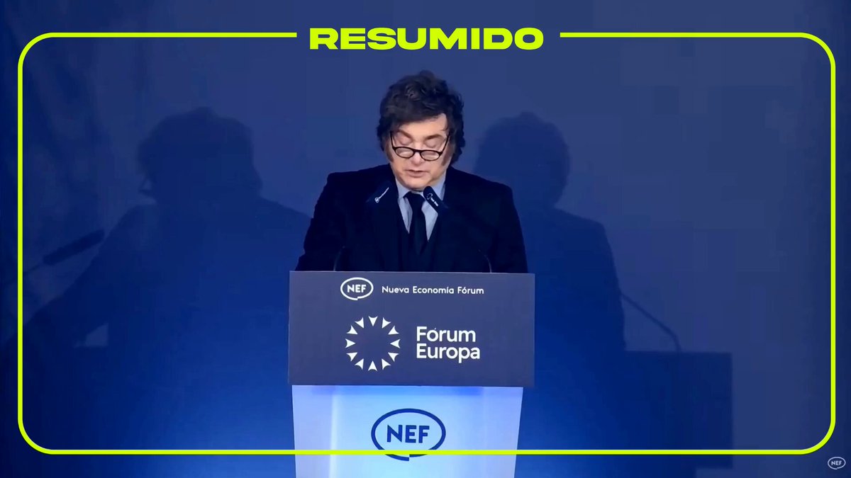 "Ustedes padecen el socialismo del siglo XXI con el impresentable dictador de Pedro Sánchez"  

Javier Milei destacó que España acogió a cientos de miles de argentinos que escaparon de la miseria y la