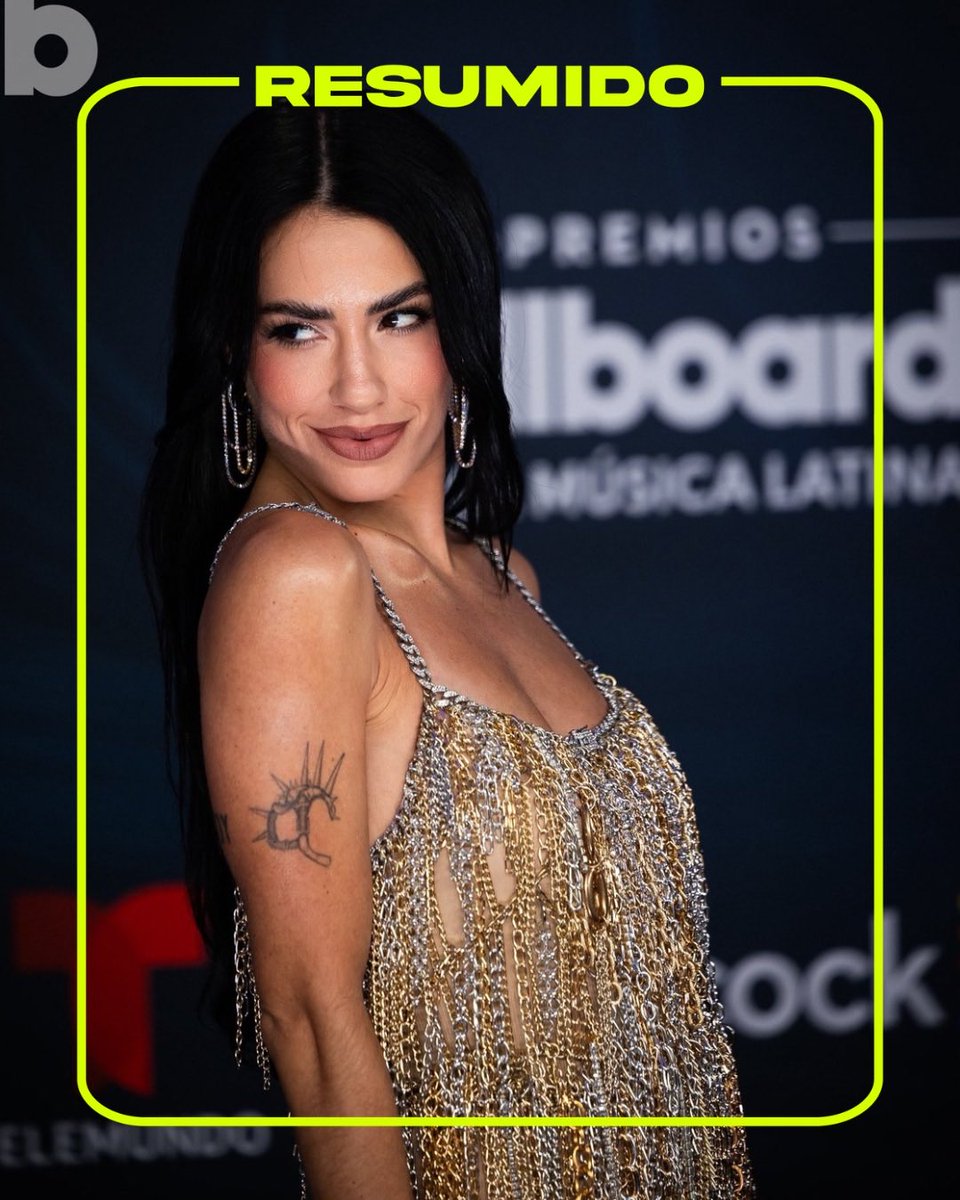 Más fotos del look de Lali para los Premios Billboard de la música Latina 2026