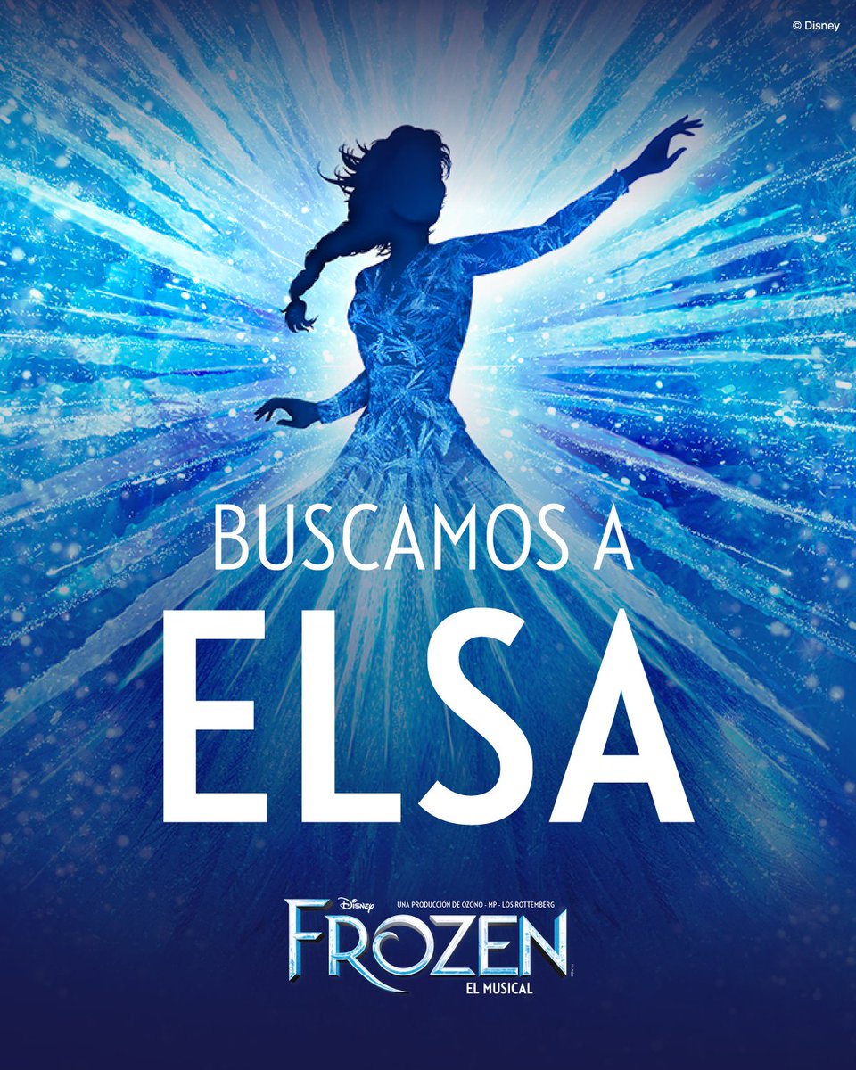 ❄️ FROZEN, EL MUSICAL LLEGA POR PRIMERA VEZ A BUENOS AIRES
El musical de Disney se estrenará en el invierno de 2027 en Argentina. Además, anunciaron audiciones abiertas en noviembre en el Teatro Gran