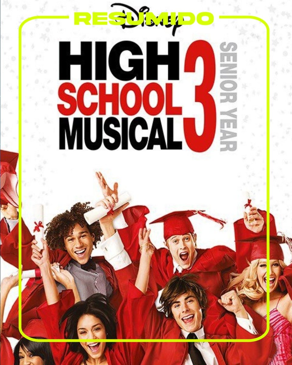 Estamos grandes 💔
Hace 18 años se estrenaba High School Musical 3🥺