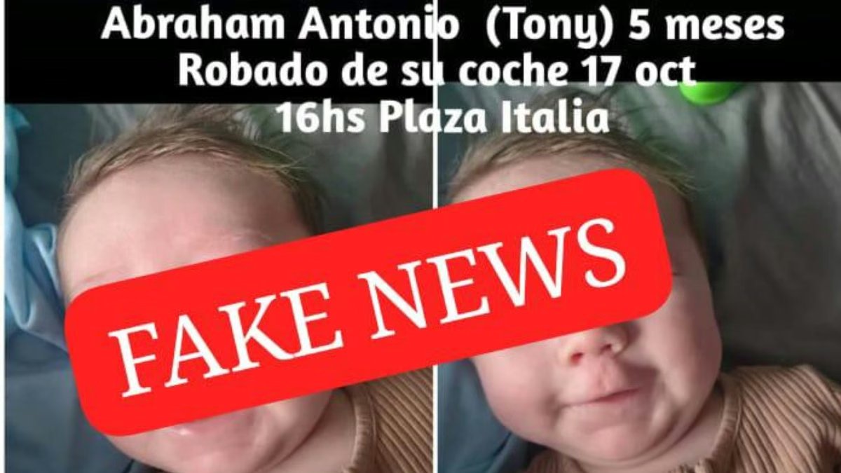 Cuando comenzaron a investigar, las inconsistencias se acumularon
No había registros del nacimiento de Abraham Antonio, tampoco una denuncia policial por el supuesto robo
Finalmente, la joven confes