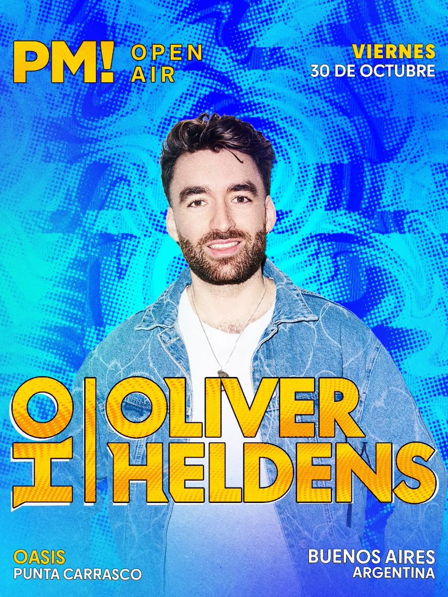 Oliver Heldens vuelve a la Argentina 🇦🇷
El DJ neerlandés se presentará este viernes 30 de octubre en la apertura de temporada de OASIS junto a PM Open Air, en una edición especial Night Edition