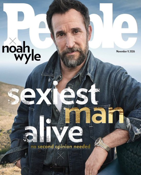 La revista PEOPLE nombró a Noah Wyle, el protagonista de "The Pitt", como el hombre más sexy del mundo 2026
Para ustedes, ¿quién es el hombre más sexy?