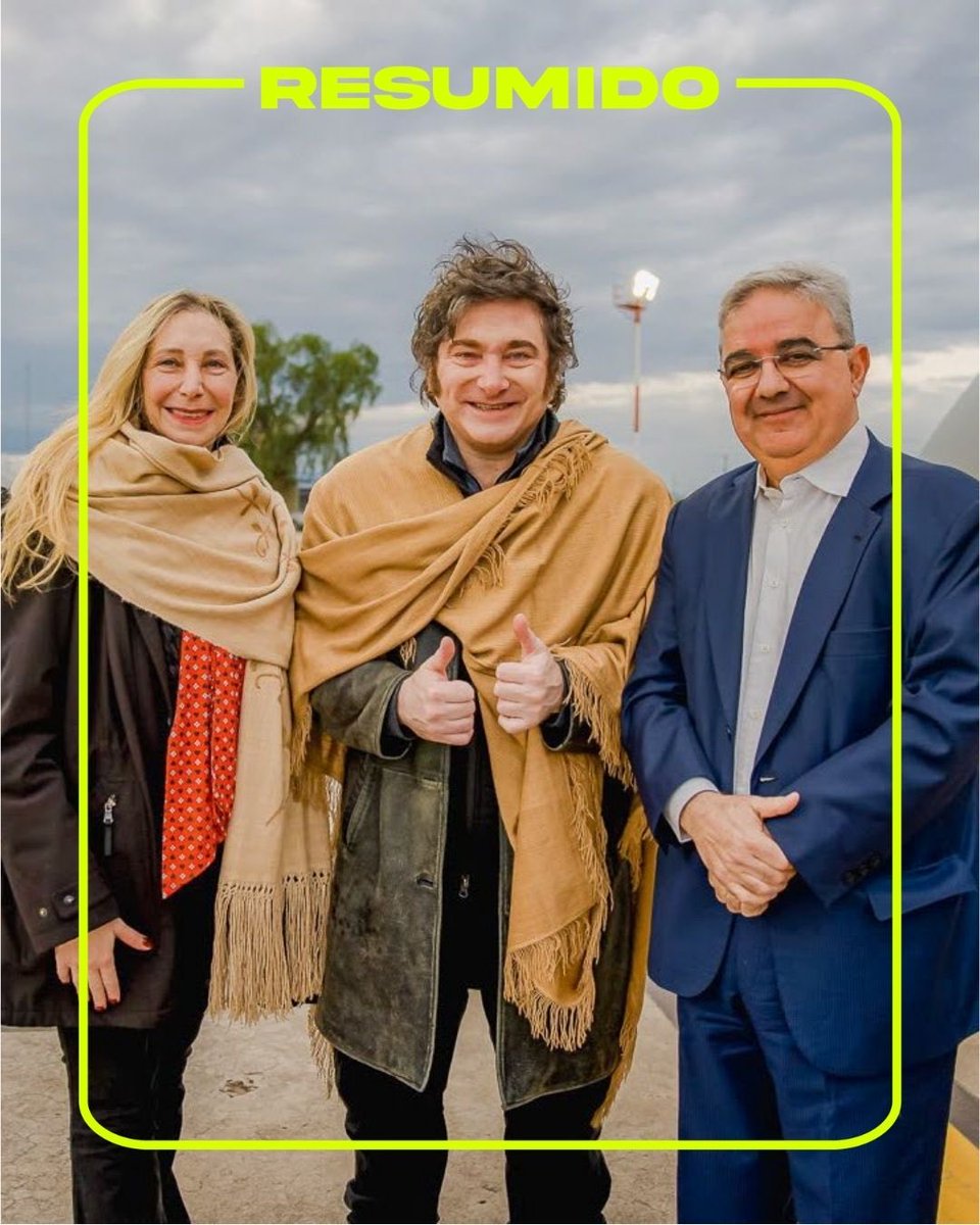 El gobernador de Catamarca recibió a Javier Milei y Karina Milei