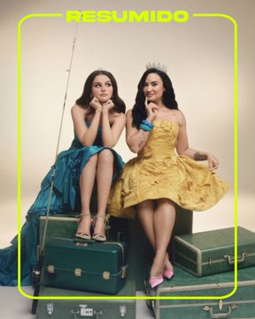 Selena Gomez y Demi Lovato recrearon el icónico póster de "Programa de protección para princesas"