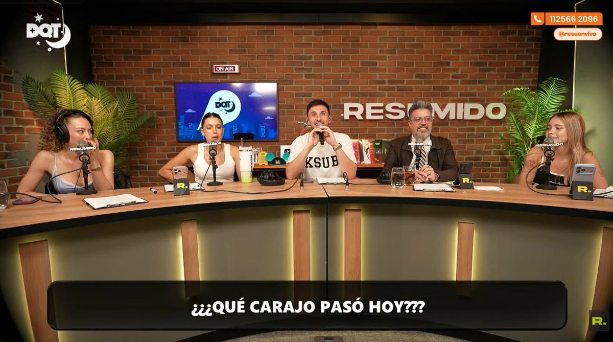 "Si Moria Casán tiene ganas de decir ‘nos sentamos acá y charlamos un rato’, no hay una persona que le vaya a decir ‘No, Moria, no corresponde"

Agus García opinó en #DQT que con Moria hay que respeta
