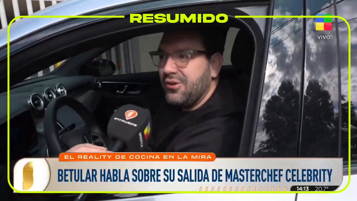 Damián Betular aclaró los rumores de su salida de MasterChef Celebrity y dijo que solo estará ausente durante enero
