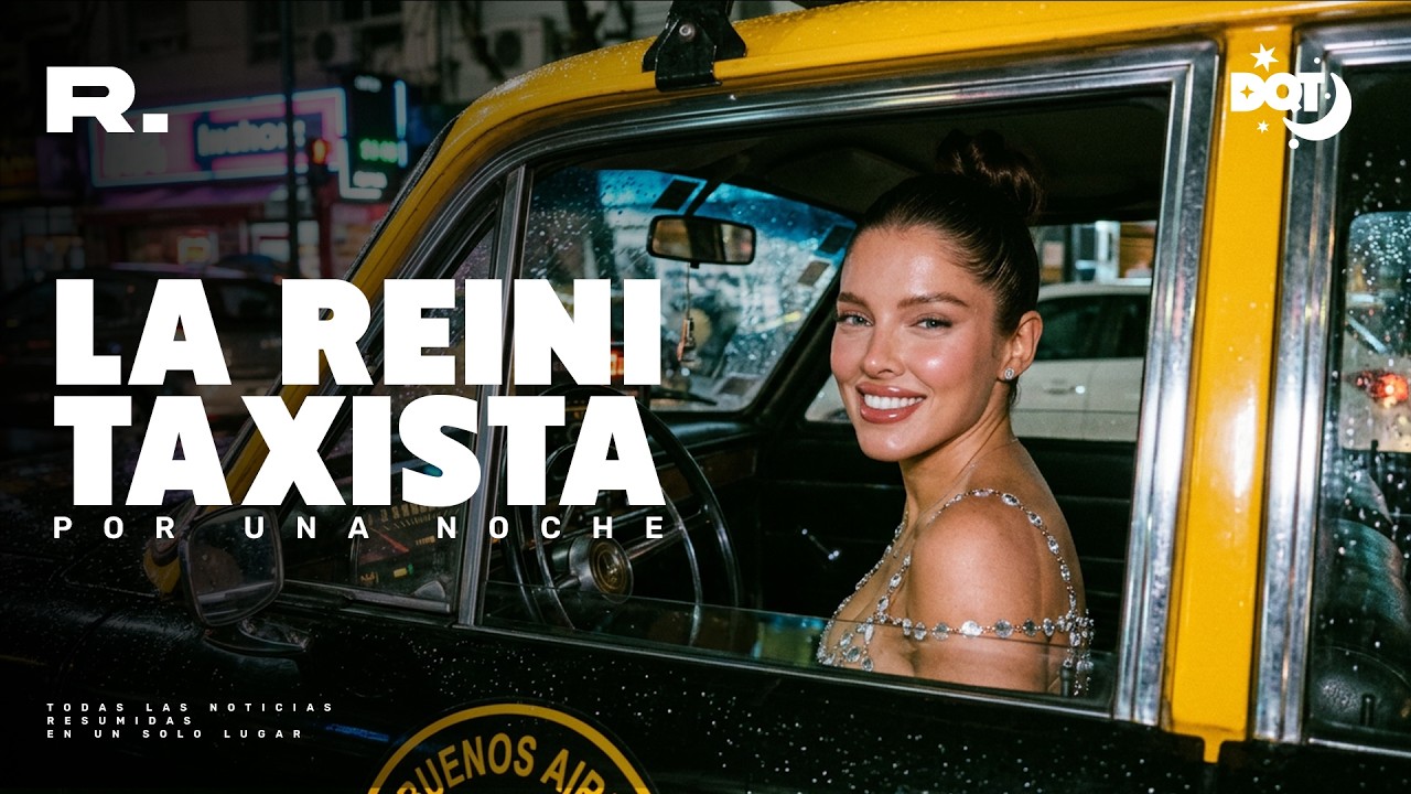 “LA REINI” ENAMORANDO TAXISTAS: SOFI GONET EN LA NOCHE DE LOS TACHEROS