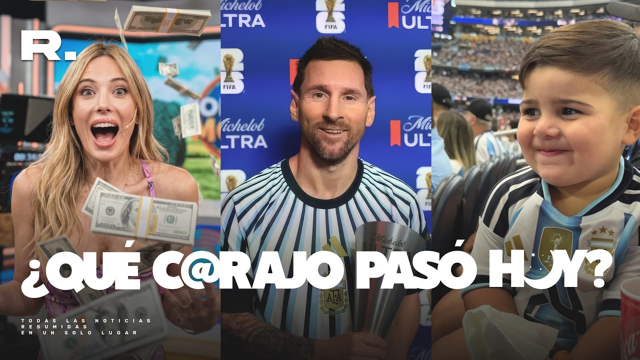 EL RESUMEN DE ARGENTINA VS AUSTRIA Y LOS VIDEOS DE LOS DÓLARES DE JÉSICA CIRIO