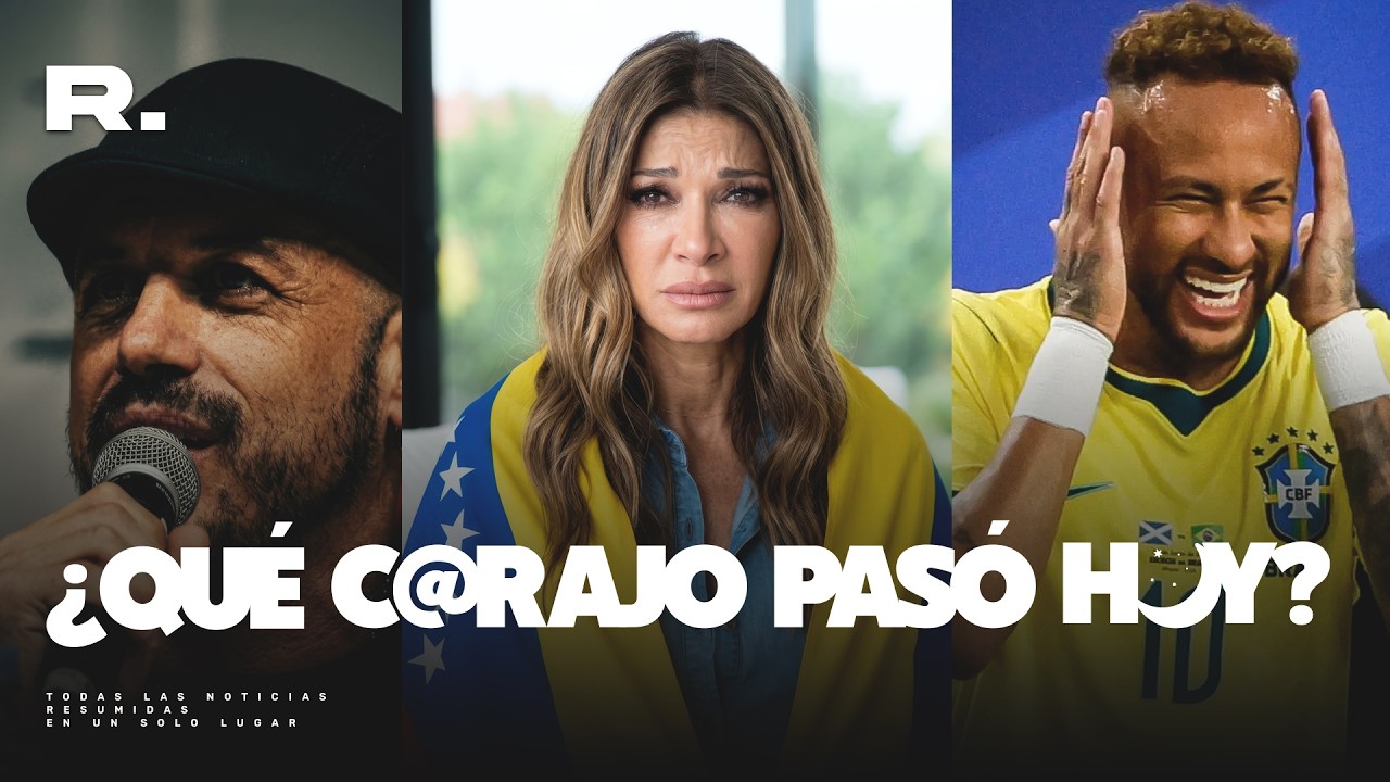 EL TERREMOTO EN VENEZUELA, EL LLANTO DE NEYMAR Y NACHO LEVY ACUSADO DE VIOLENCIA DE GÉNERO