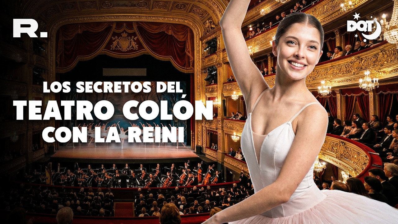 ¿LA REINI EN EL ESCENARIO DEL TEATRO COLÓN? SOFI GONET DESCUBRE EL TEATRO MÁS LUJOSO DE BUENOS AIRES