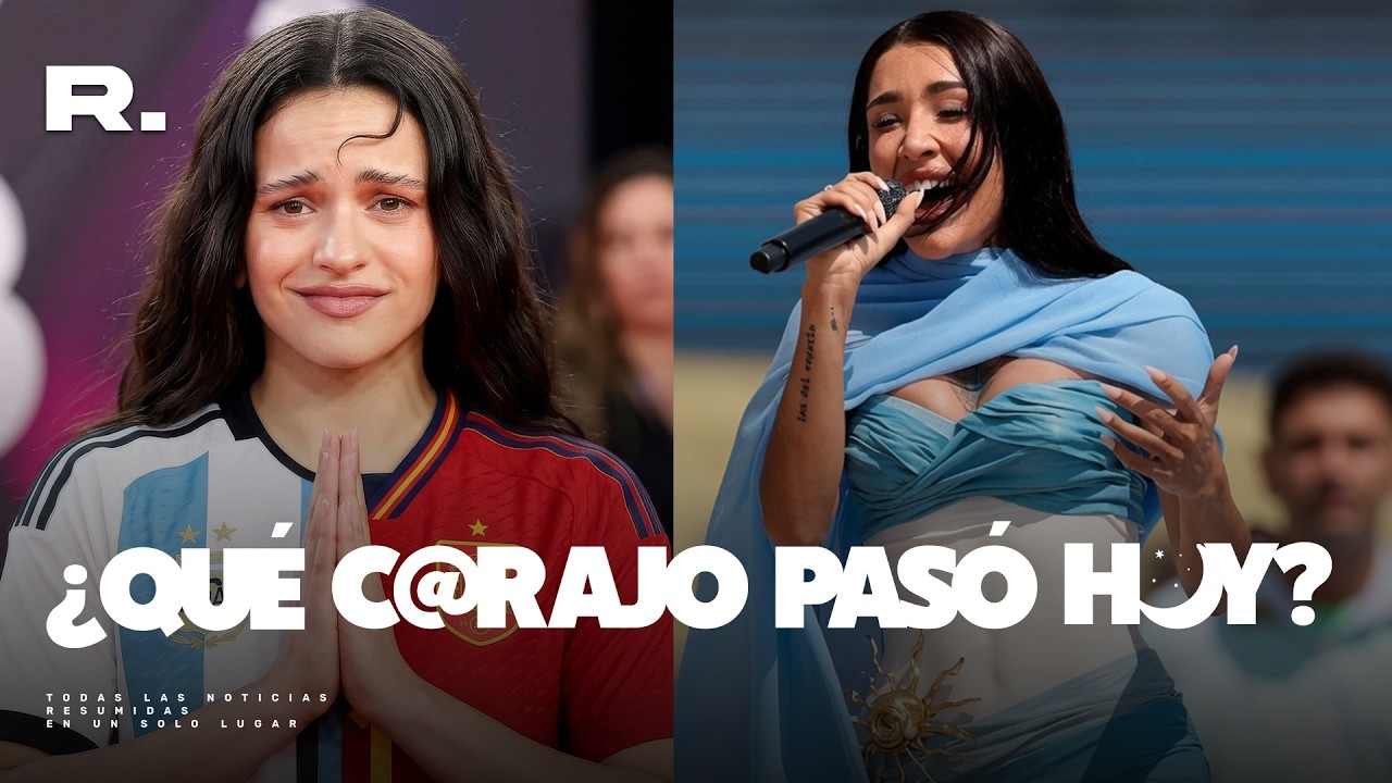 ROSALÍA PIDIÓ PERDÓN A ARGENTINA, PAREN LA MANO EN EL MOVISTAR ARENA Y LA ARENGA DE MESSI