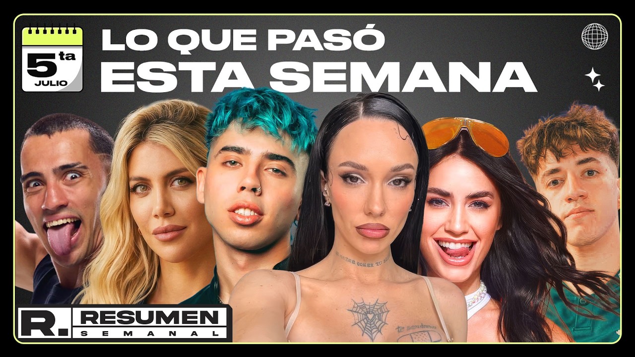 RESUMEN SEMANAL: LA JOAQUI Y LUCKRA SEPARADOS, ¿QUÉ DIJO TULI ACOSTA? Y EL ESCÁNDALO WANDA VS ICARDI