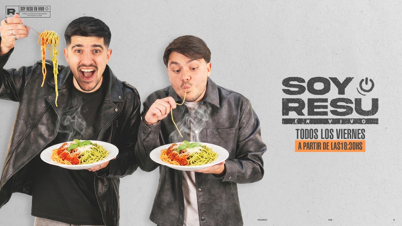 SOY RESU EN VIVO con NICO BARRAL Y FACU TRONCE