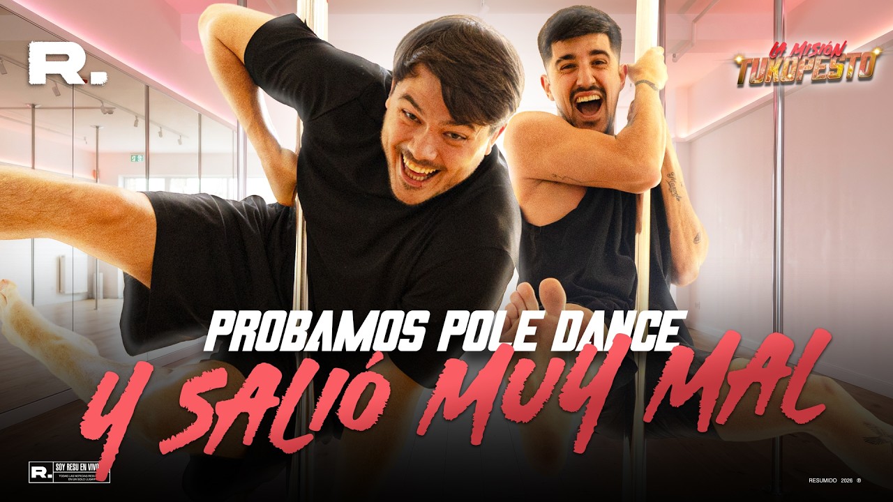 NOS MANDARON A HACER POLE DANCE Y CASI NOS ROMPEMOS TODO
