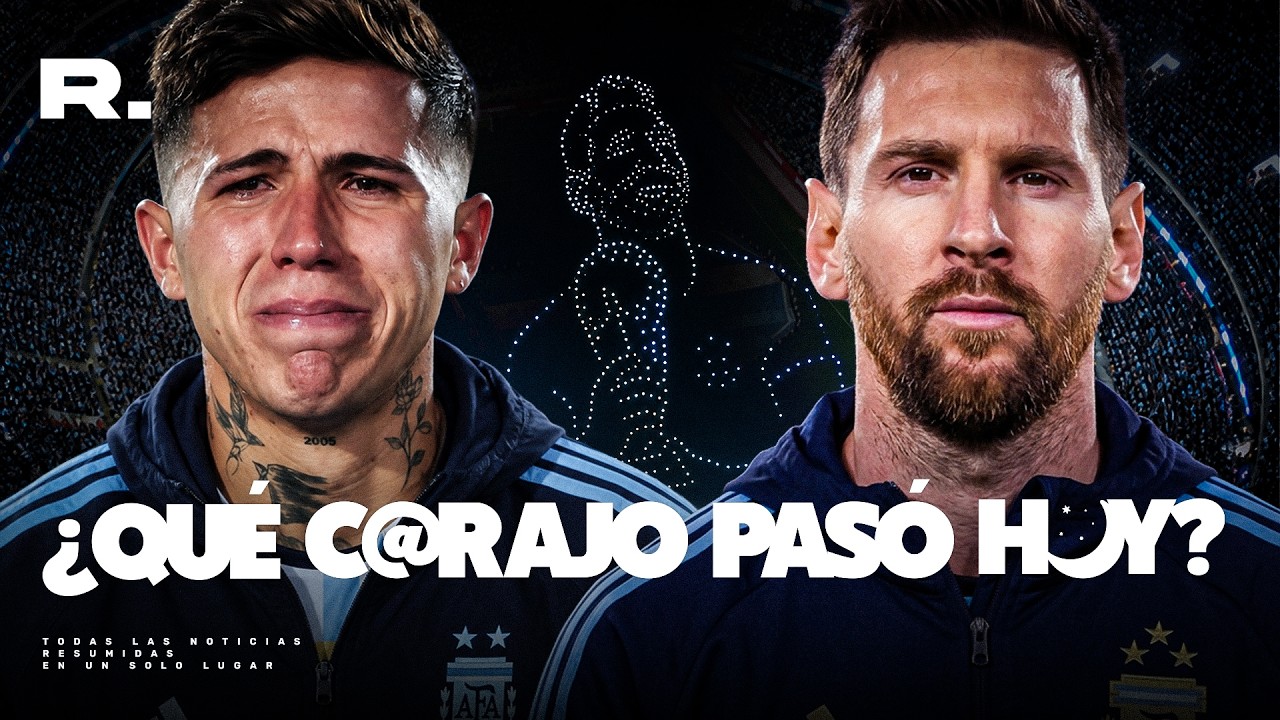 LOS DRONES EN LA DESPEDIDA DE MESSI, LO MÁS VIRAL DE ARGENTINA-BENIN Y ¿CANCELARON EL SHOW DE TINI?